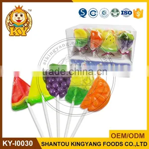 Fruit Shape Candy Pop Lollipop Manufacturers thumbnail-1