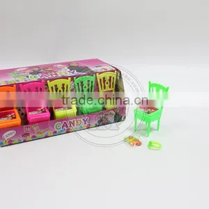 Cartoon Frozen Printed Toy Candy, Chair Toy With Compressed Candy thumbnail-3