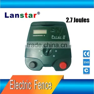 Lanstar Solar Powered Farm Electric Fence Energizer/ Energiser Forest Fence Products thumbnail-2