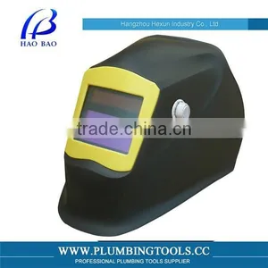 2014 Hot Sale HX-TN10 Electronic Welding Helmet CE ANSI Solar Weld Helmet thumbnail-3