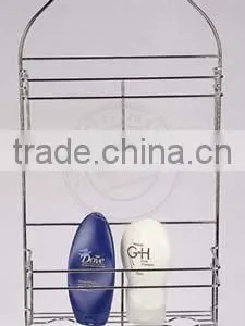 2 Tier Iron Wire Bathroom Hanging Wire Rack Display Rack thumbnail-1