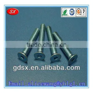 Custom and Precision Stainless Steel/carbon Steel Zinc/nickel Plated Countersunk Bolts 8.8,countersunk Head Bolt thumbnail-1