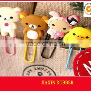 OEM Cute Promotional Silicone Plastic Desktop Cable Holder thumbnail-1