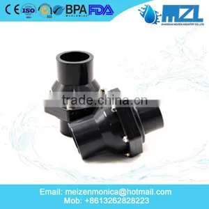 PVC UPVC PVDF Plastic Ball Check Valve Hot in Sale thumbnail-1