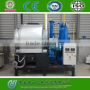 DAYI New Design Type Waste Rubber Recycling To Oil Pyrolysis Didstillation Plant /Small Pyrolysis Machine thumbnail-1