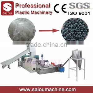 High Quality Single Stage Plastic Film Granulation Line With Compactor thumbnail-1
