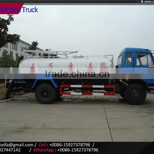8-10m3 DONGFENG Sewage Pump Truck, Sewage Sucker Truck, Sewage Jetting Truck thumbnail-1