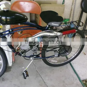 50cc Bicycle Engine With Expansion Chamber Muffler thumbnail-1