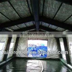 Large Sealed Temporary Inflatable Emergency Shelters , Inflatable Medical Tent for Temporary thumbnail-3