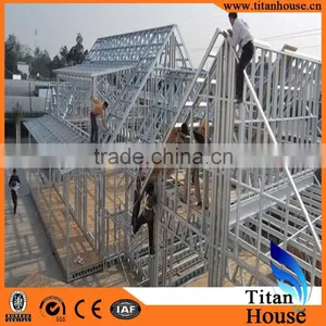 Easy To Install China Manufacture Light Steel Frame Prefab Luxury Kit Homes thumbnail-4