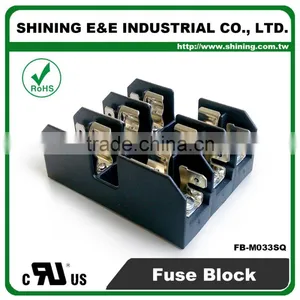 FB-M033SQ Equal To Bussmann 600V 30 Amp 3 Pole 10x38 Midget Fuse Box thumbnail-4