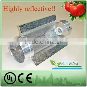 6" Inch Hydroponic Grow Light Air-Cooled Tube Reflector W/wing Socket thumbnail-1