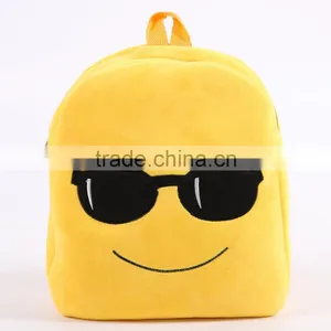 Kid Emoji New Kid Plush School Bag For Wholesale thumbnail-3