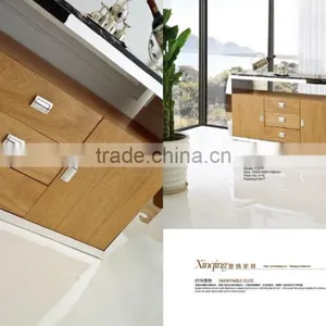 F379-1 Wood Furniture Design Stainless Steel Kitchen Cabinet thumbnail-5