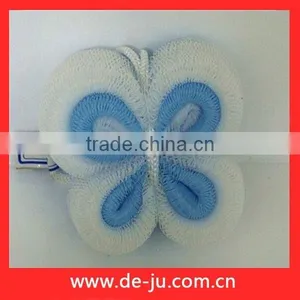 PE Mesh White Blue Butterfly Ball Bath Flower thumbnail-4