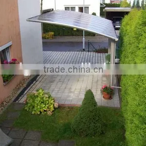 2017 Trade Assurance Hot Sale Poly Carbonate Roof Metal Roof Carport thumbnail-1