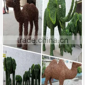 Wholesale Artificial Green Sculpture Simulation Animal thumbnail-1
