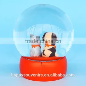 Super Cute Puppies Platice Snowball For Decor thumbnail-3