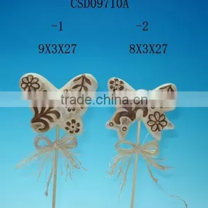 Ceramic Butterfly With Magnet on Back Side(souvenir,tourist,home Decoration,arts & Crafts) thumbnail-1