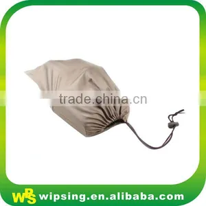 Solid Color Heavy Duty Polyester Drawstring Bag With Plastic Toggle thumbnail-1