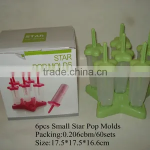 Plastic Ice Mould, Star Popsicle Mould thumbnail-1