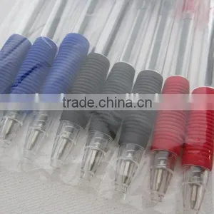 8PC 3 Colors Ball Pen Hot Sale Transparent Ball-point Pen thumbnail-2