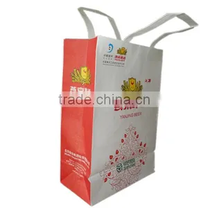 Factory Made Customer Designed Luxury Paper Shopping Bag of Kraft Paper thumbnail-3