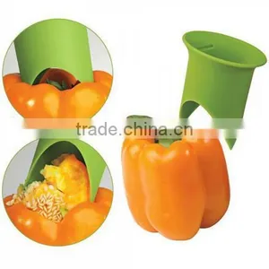 Wholesale Cheap Plastic Pepper Corer Chili Pepper Corer Vegetable Tools thumbnail-3