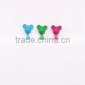 New Design Fancy Heart Key With Mickey Mouse Top 6 Color Crayon, 6 pk Mickey Key Wax Crayon, Novelty Mickey Shaped Crayon Set thumbnail-4