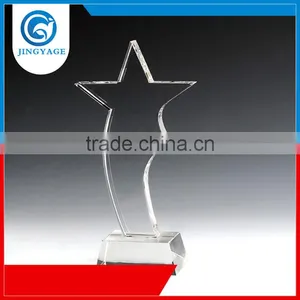 Jingyage New Product High Quality Crystal Star Trophy Awards Star Crystal Awards Gifts thumbnail-1