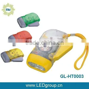 Simple Dynamo Hand Crank Led Flashlight thumbnail-1