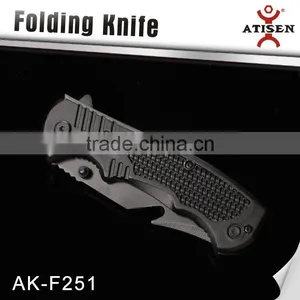 Outdoor Fast Open Knives Hunting Rescue Pocket Tactical Folding Knife thumbnail-3