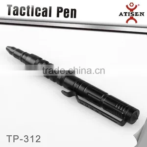 Tactical Defender Self Defence Pen With Glass Breaker Black Tungsten Steel Head thumbnail-3