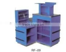 High-end Cash Counter /Blue Check Out Counter thumbnail-1