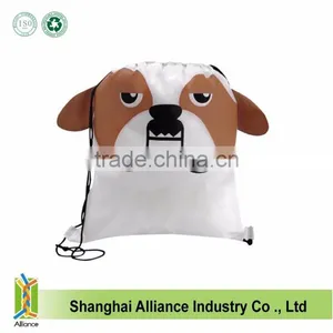 Cartoon Animal Shape Wholesale Customized Drawstring Bag,Cheap Drawstring Backpack thumbnail-5