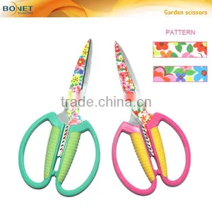 SGA0016 6-1/2" Bonsai Tools Garden Plant Trimming Scissors thumbnail-1