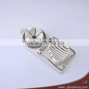 Hot Selling Plastic Double-head Egg Cutter (HFC-15) thumbnail-1