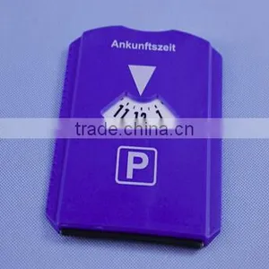 Plastic Blue Parking Discs With Ice Scraper thumbnail-2