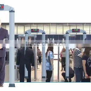 High Quality 6 Zones Door Frame Walk Through Metal Detector Door thumbnail-2