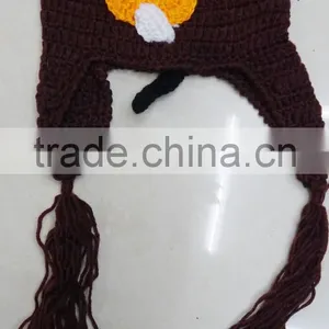 Child Winter Knitted Animal Shaped Hat thumbnail-1