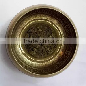 Best Selling 5 Buddha Tibetan Healing Meditation Singing Bowl thumbnail-2