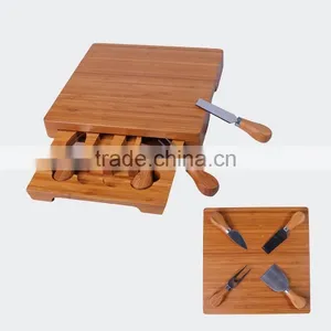 Cheese Knife Set Stainless Steel Kichenware Wholesale Cheese Board thumbnail-1