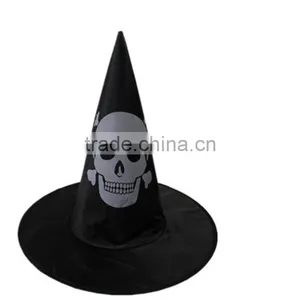 Hallowmas Cuspidal Witch Hat With Printed thumbnail-3