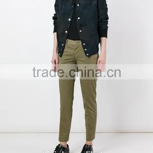 2016 Best Selling Narrow Slim Bottom Trousers Women thumbnail-1