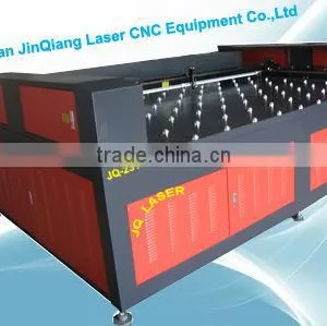 Carpet/clothes Laser Cutting Machine With Four Head and Feeding Table thumbnail-1