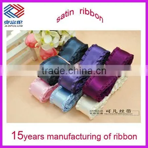 100% Polyester Beautiful Satin Ribbon thumbnail-1