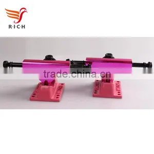 Pro Colorful Skateboard Trucks KIT Set 52mm Wheel Bearings Hardware 5.0 Blank thumbnail-1