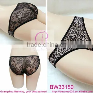 Back See Through Floral Lace Underwear for Women thumbnail-1