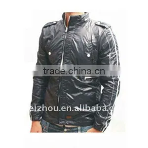 Men's pu Leather Jacket thumbnail-1