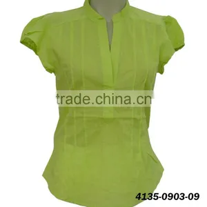 Neck Design of Blouse Ladies Top Casual Wear Blouse thumbnail-1